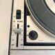Vintage record player & radio with grundig speakers