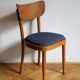 Czechoslovak chair in beech by UP Rousínov, 1960s