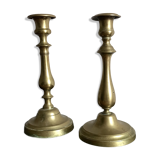 Brass candlesticks