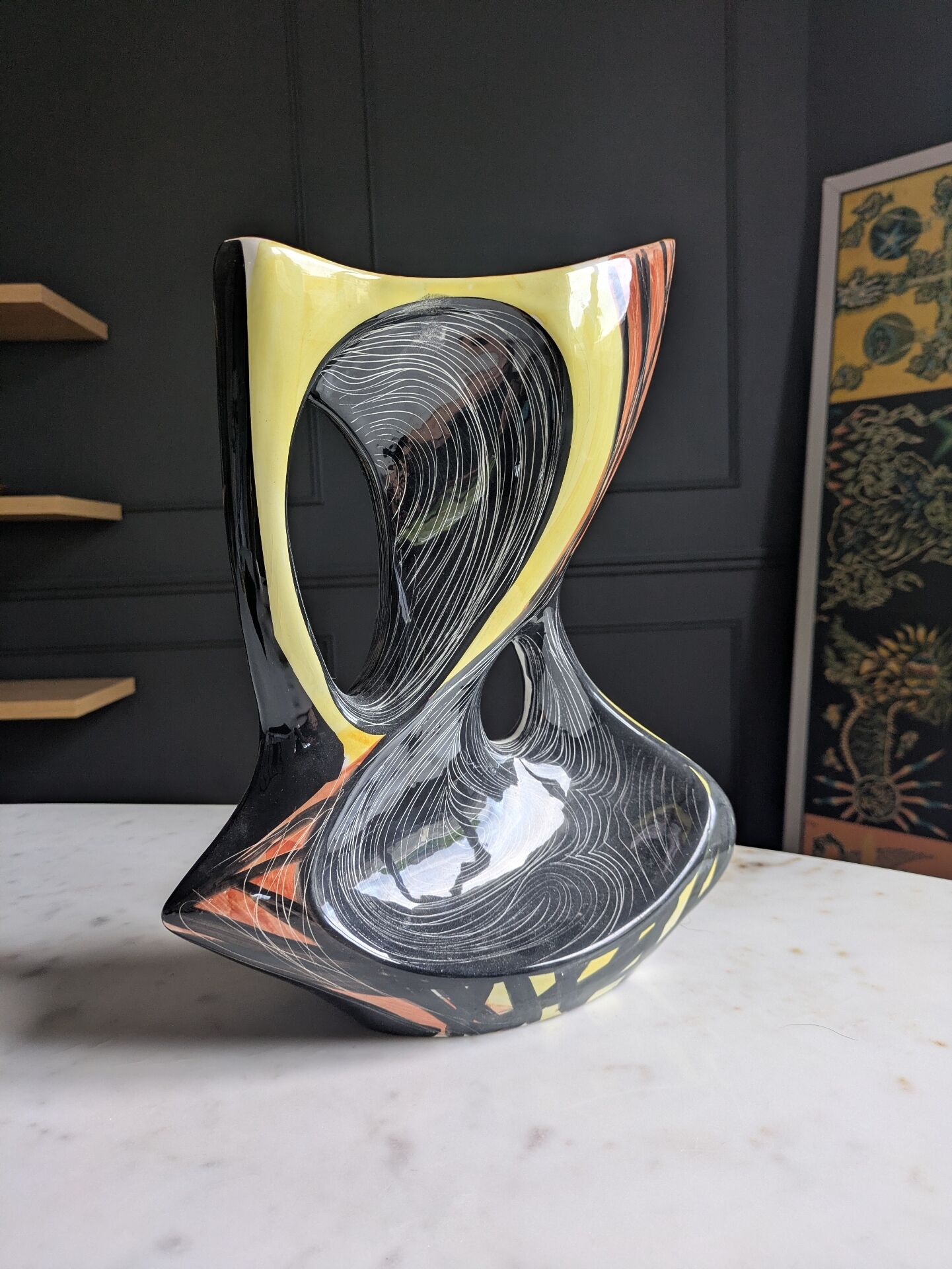 Mid-Century Vase 50s 60s