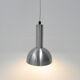 Vintage hanging lamp with aluminum shade