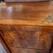 Empire period walnut secretary