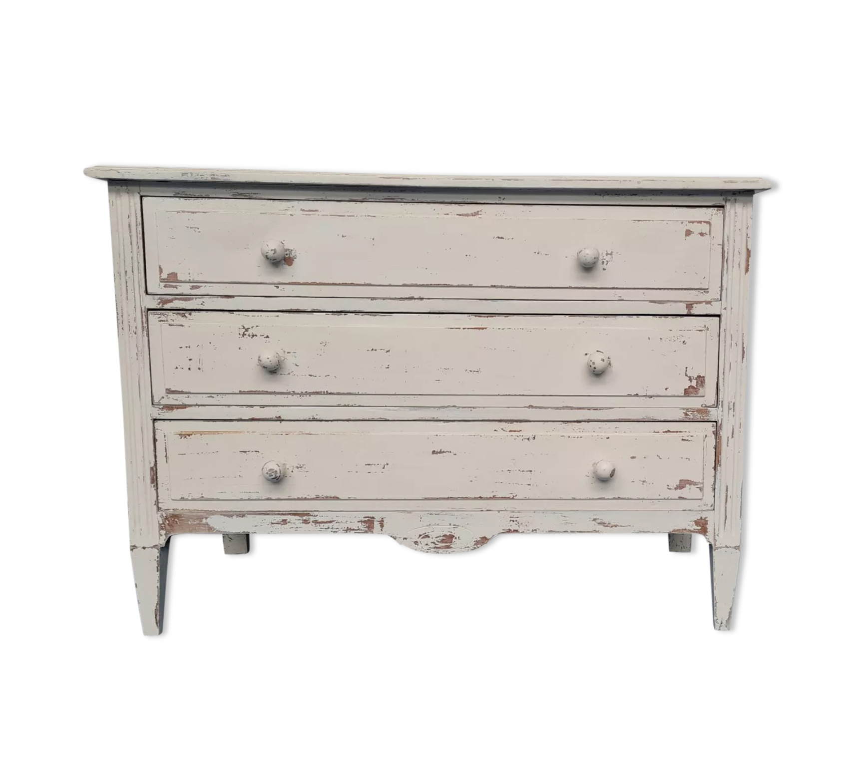 Commode patinée vintage