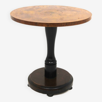 Wooden pedestal table, Sweden, 1930