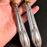 Elegant vermeil and silver-plated fish service - Louis XVI style