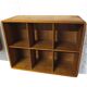 Teak wall locker