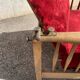 Morris velvet armchair