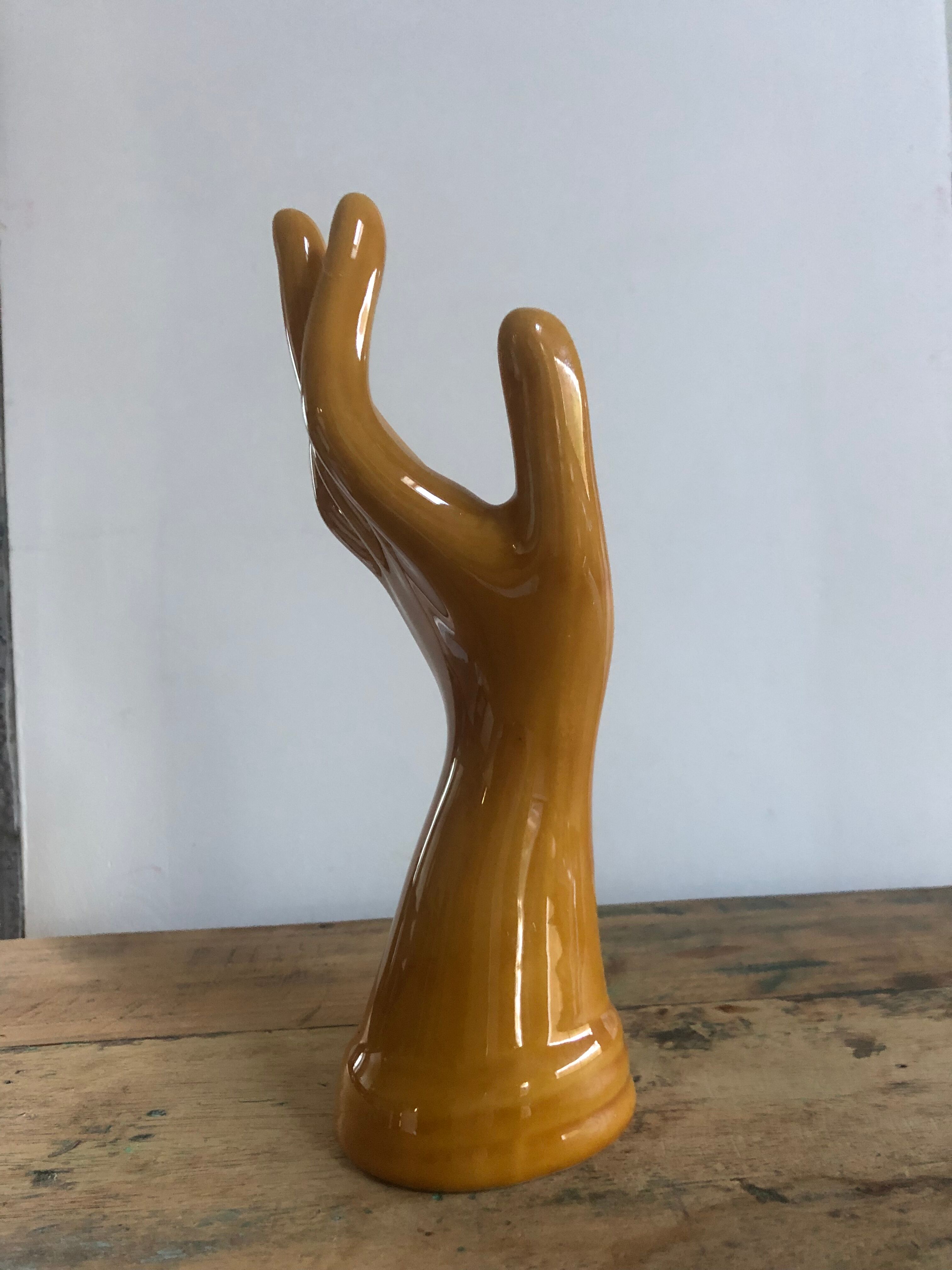 Camel earthenware soliflora hand