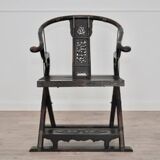Antique Folding Lounge Chair
