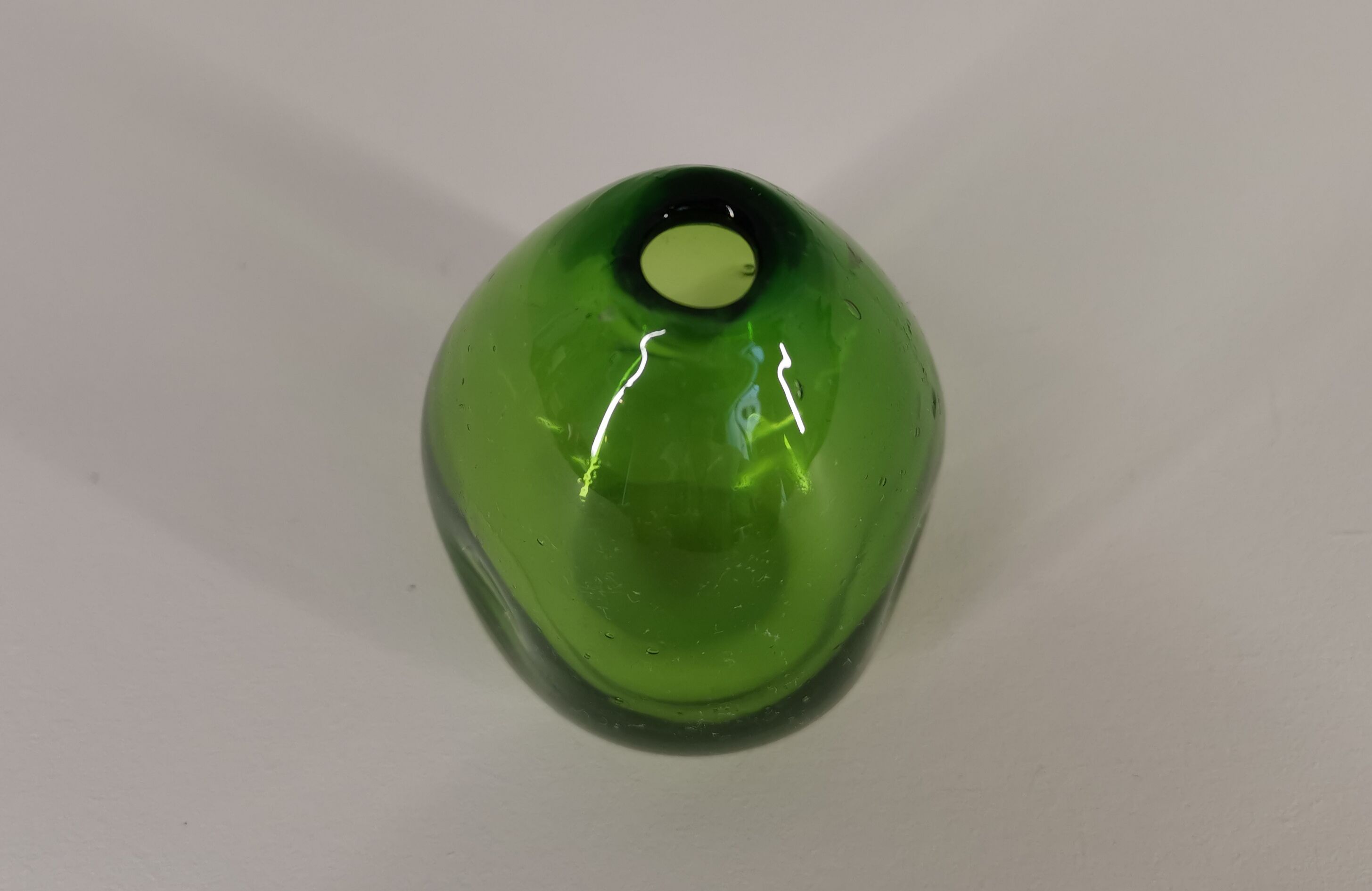 Glass soliflore vase