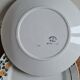 Service of 7 plates in earthenware
