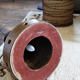 1960 Accolay ceramic and resin floor lamp