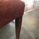 Bridge armchair from the 1940s with embroidered upholstery.