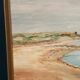 Original Swedish Oil on Canvas - "Côte" by Svan Öberg - Signed - Vintage and Framed - 49 x 38 cm (19.3" x 15")