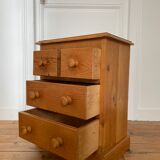 Mini vintage chest of drawers for children's room
