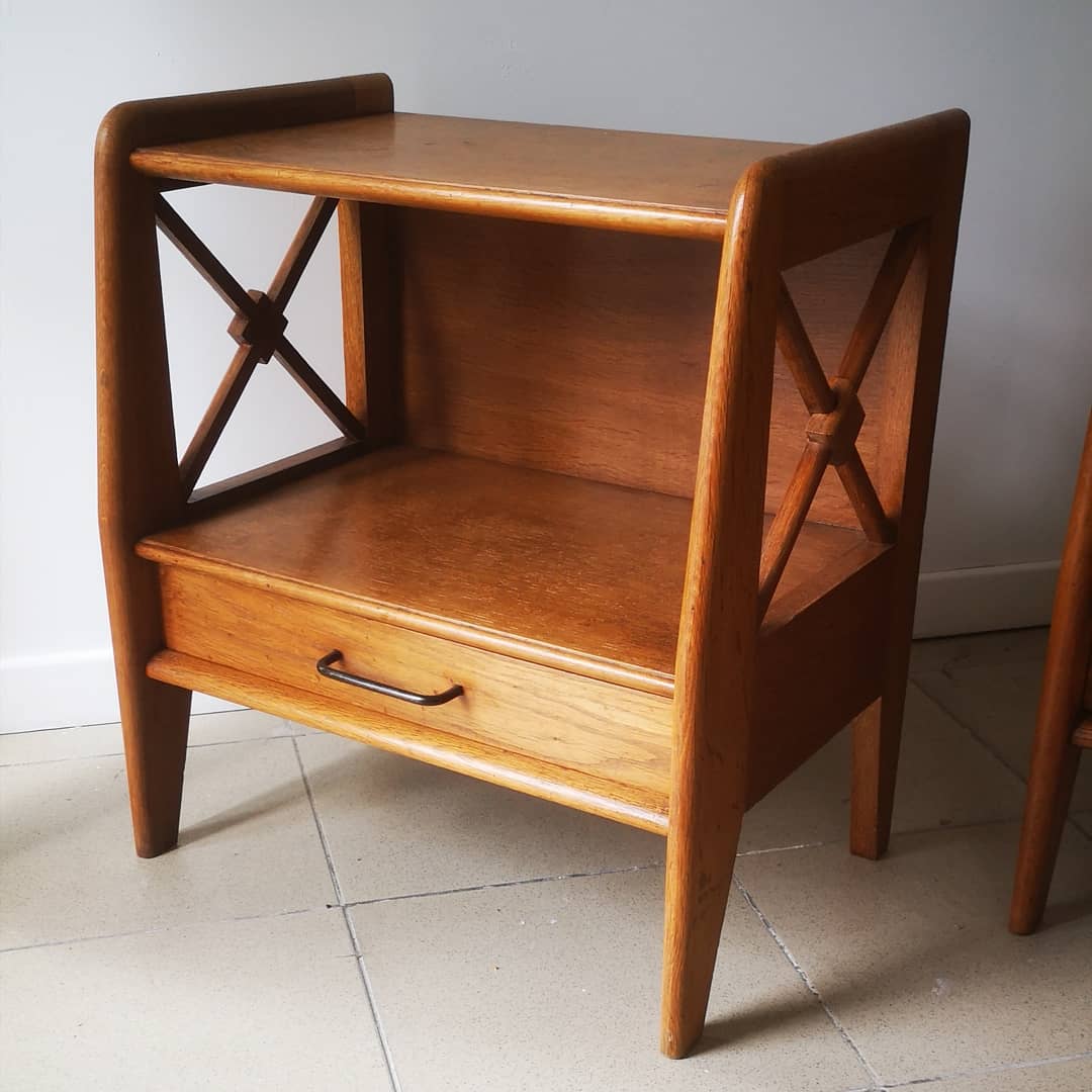 Pair bedside table Atelier Saint Sabin