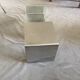 Coffee table in inox and glass 70s