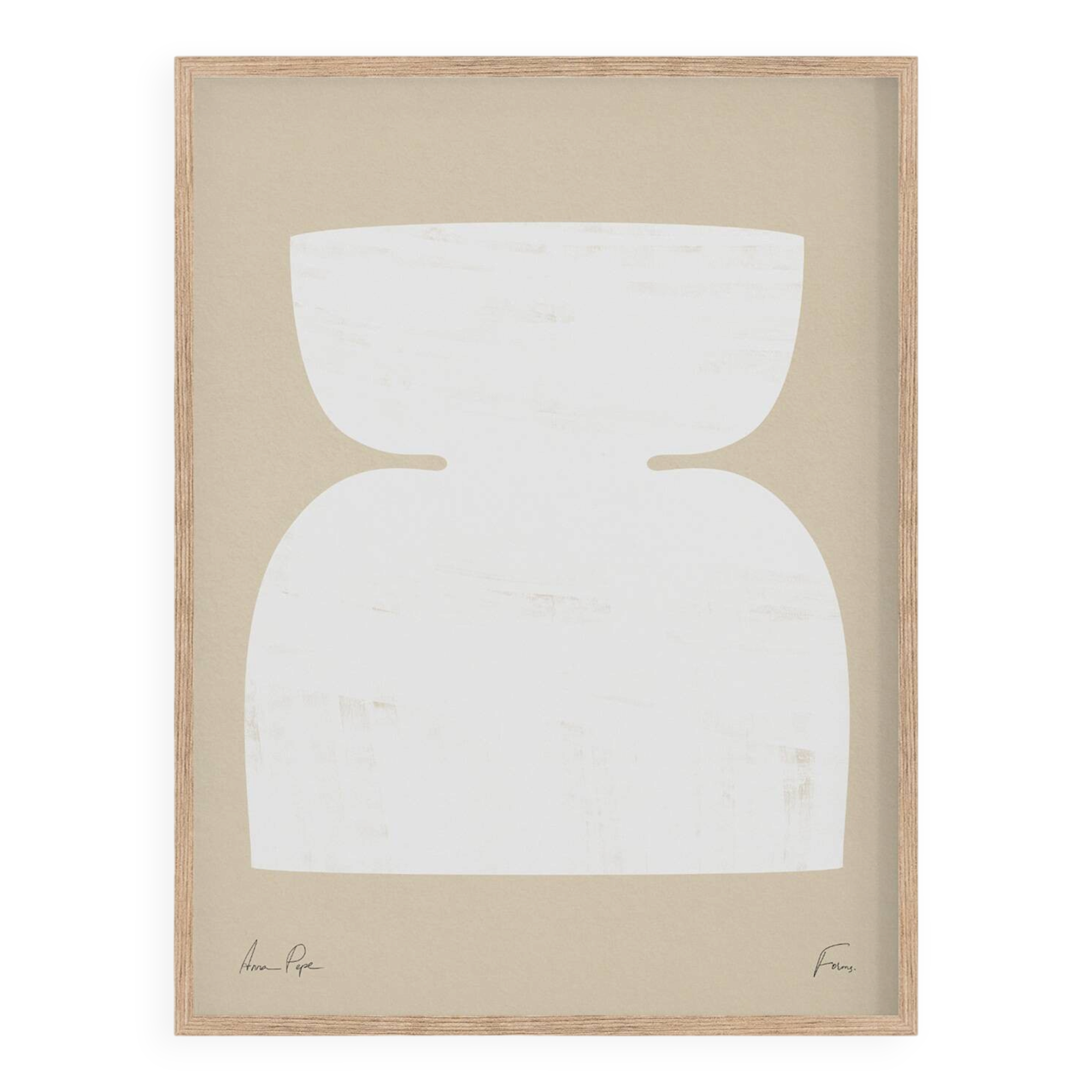 Abstract object giclee print, 50x70
