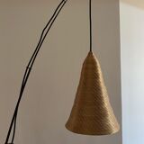 Floor lamp with lampshade