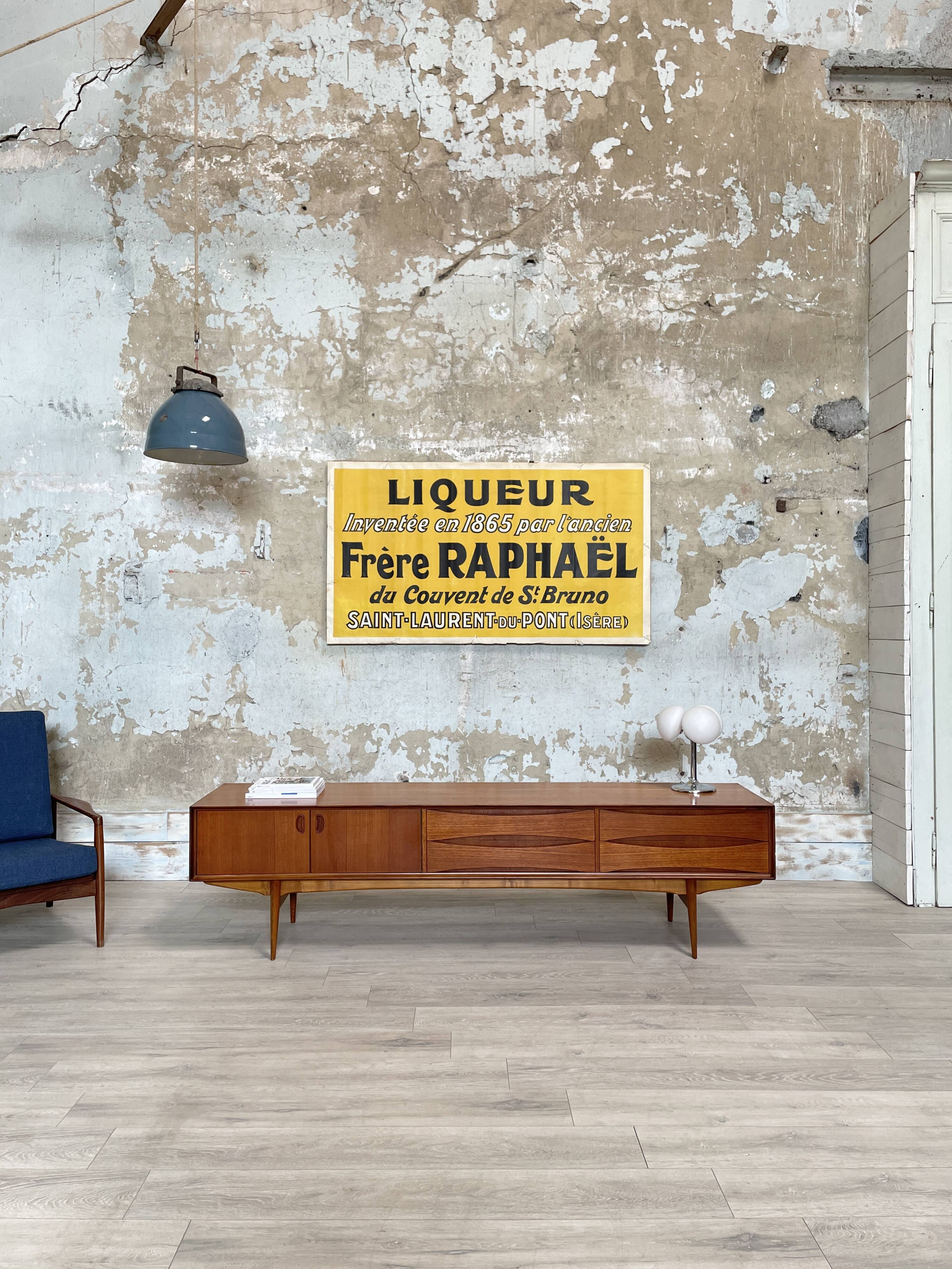 Scandinavian enfilade by Oswald Vermaercke for V-FORM, circa 1950