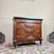 Commode En Acajou Flammé D’époque Restauration XIX Eme Siècle