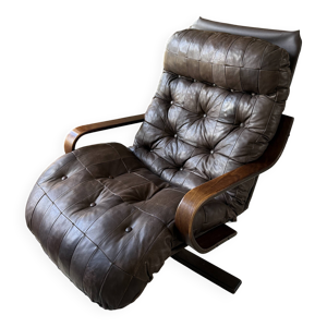 Fauteuil scandinave 1970