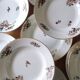 55-piece Limoges porcelain dinner service from the 1930s