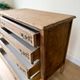 Beautiful renovated wooden chest of drawers - 4 drawers