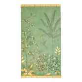 Painted canvas, or decorative panel, Parrots and bird. Contemporary.