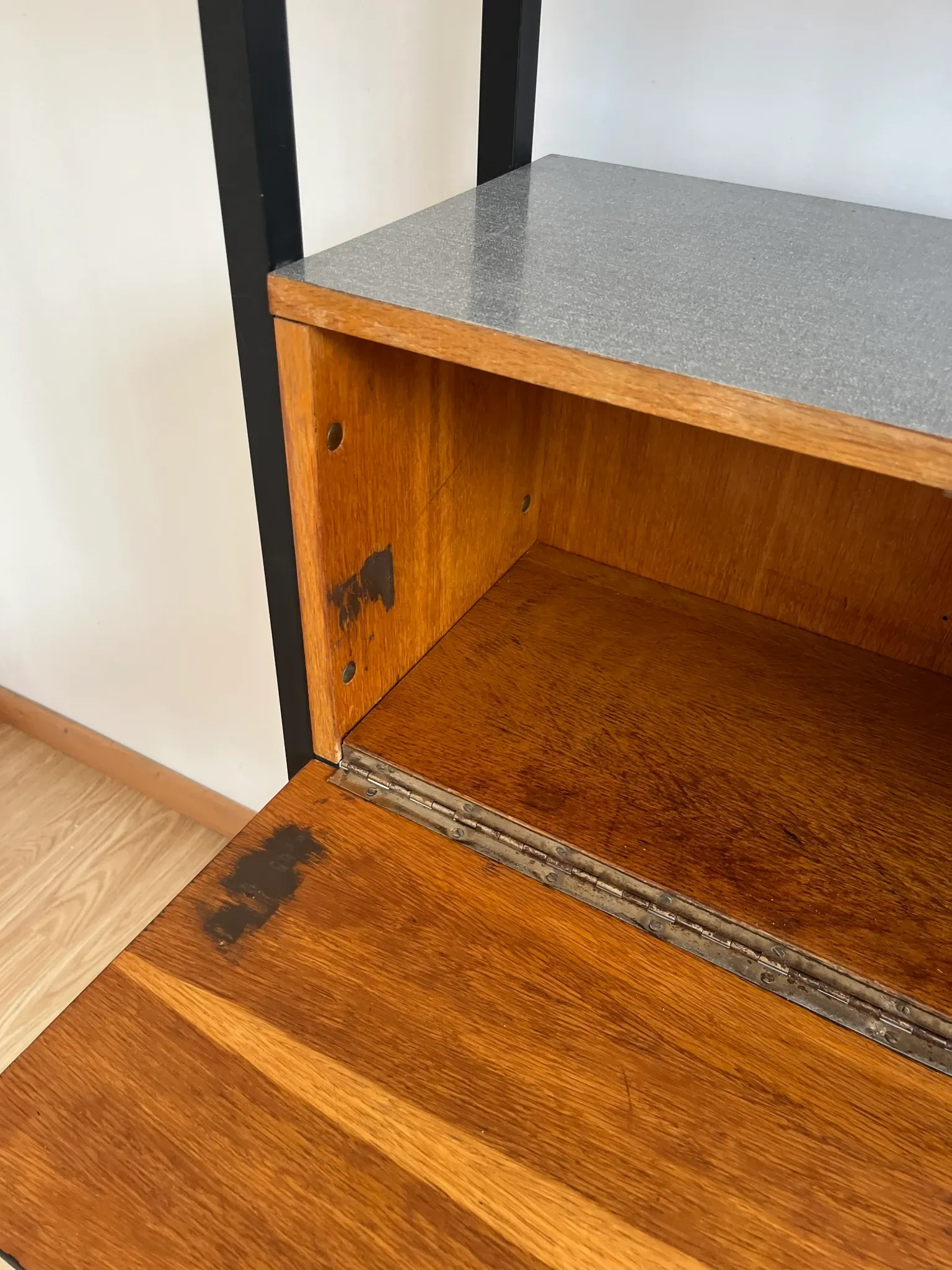Modernist bookshelf