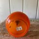 Petite lampe orange vintage