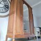 Armoire Art déco en noyer massif sculpté, 1930