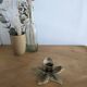 Brass lotus candle holder