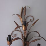 Sconce in gilded metal