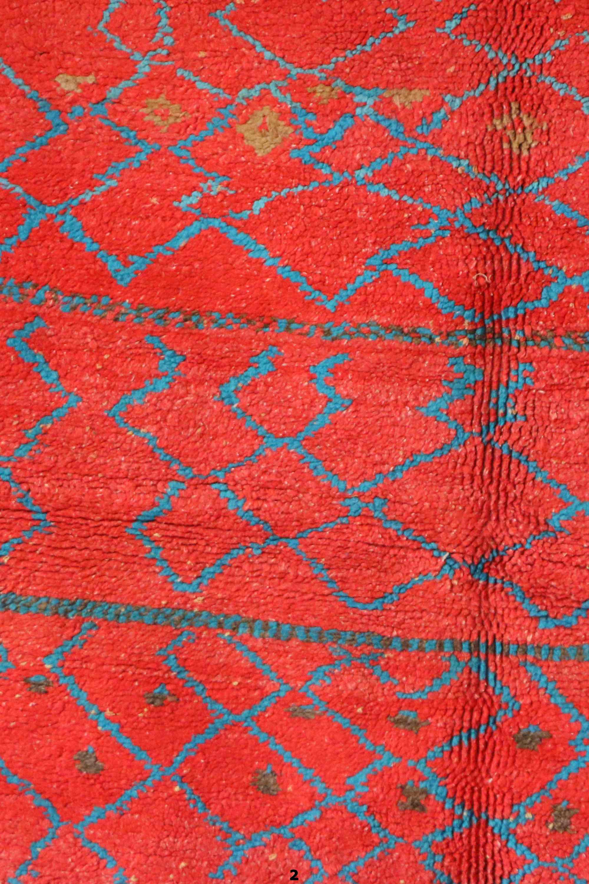 Tapis abstrait marocain - 138 x 200 cm