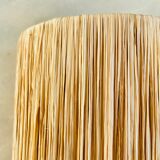 Raffia wall lamp