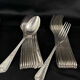 Ercuis cutlery set 131 pieces in metal Louis XV style, rocaille