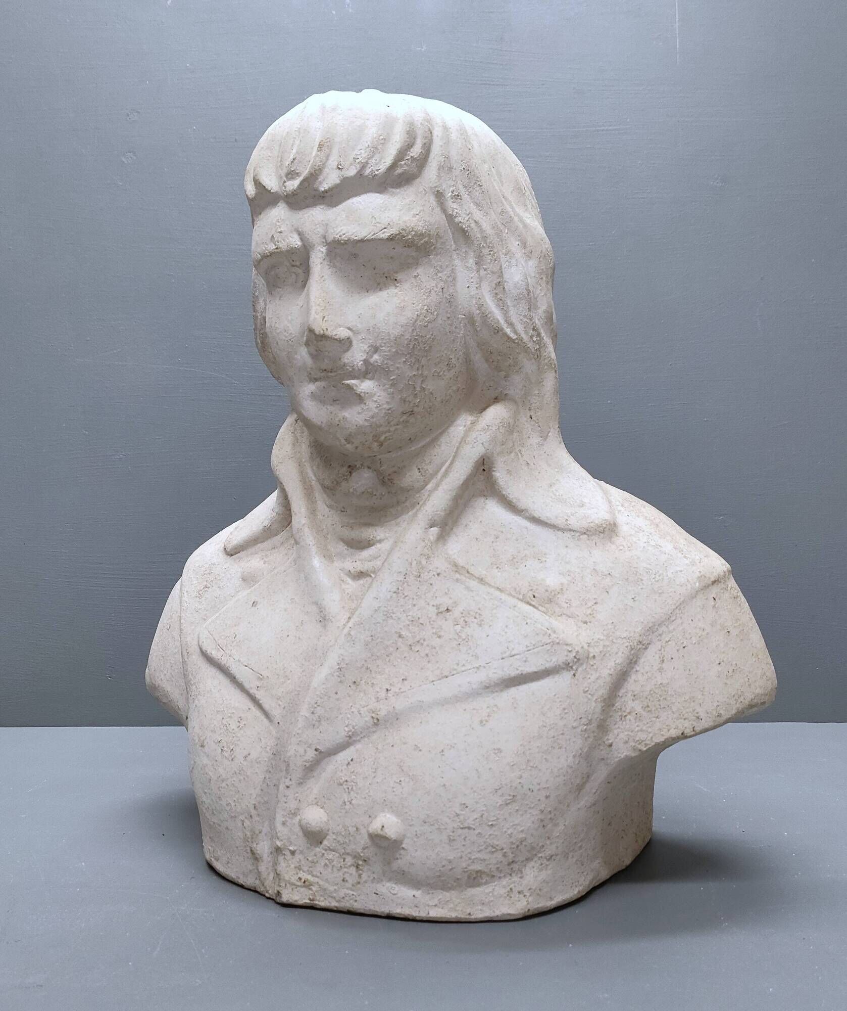 Important Buste Ancien du Général Bonaparte d'après Corbet – Terre Cuite -