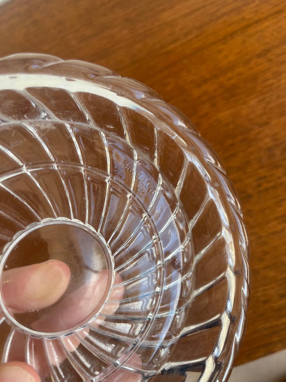 Baccarat Torso Bottle Coaster. Diameter 15cm. Perfect for