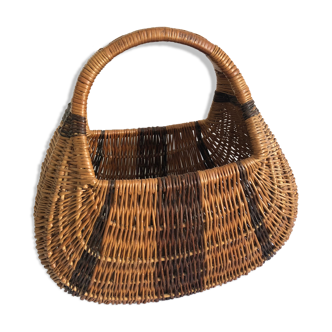 Two-tone basket gondola shape, vintage