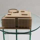 1970s Plywood and perspex Modernist Architect's Model