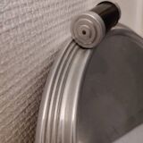 Round mirror tray from the 1930s with handles