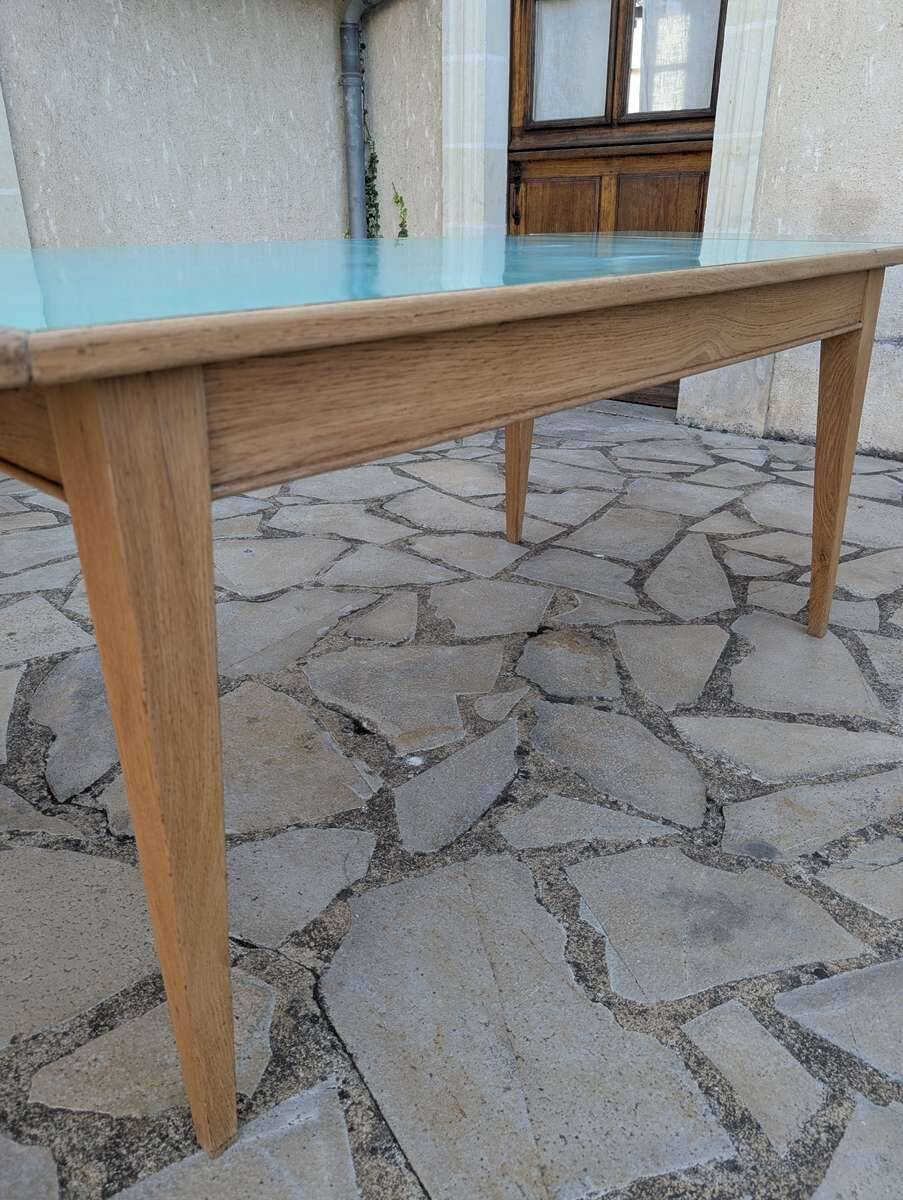 Table rectangulaire vintage