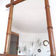 Miroir bambou vers 1930, 63x47 cm