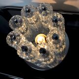 Spiral lamp from sciolari house, Italy, 1970