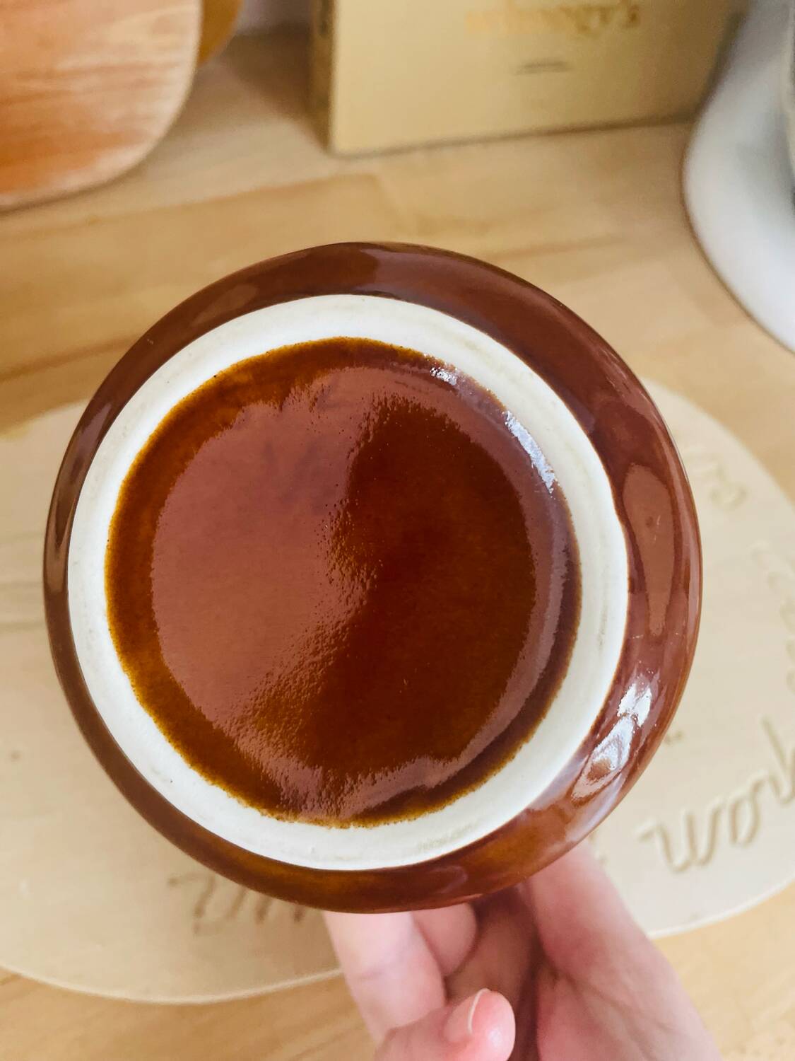 Vintage bistro milk jug