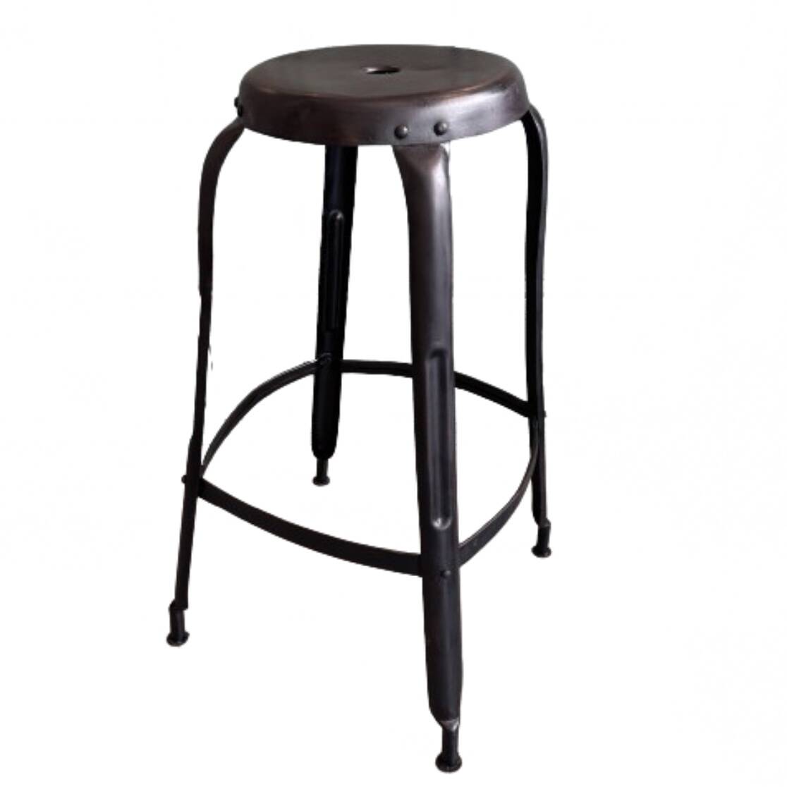 Industrial bar stool
