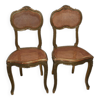 Paire de chaises d'époque 1900