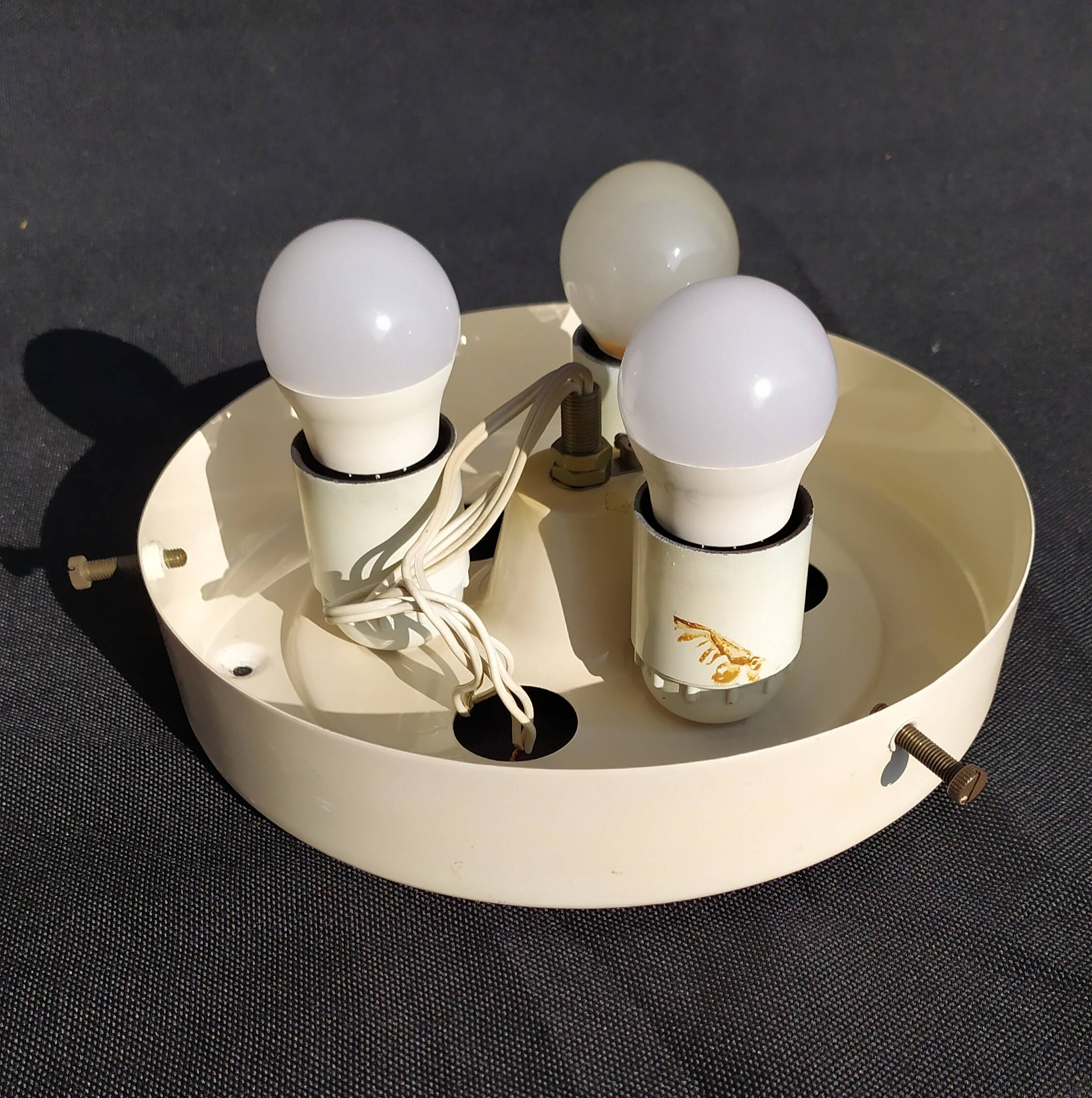 Large Murano glass sconces by Venini, set of two, 1960