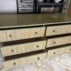double commode Rotin